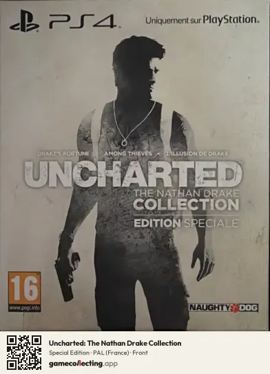 Uncharted: The Nathan Drake Collection PlayStation 4, France box front
