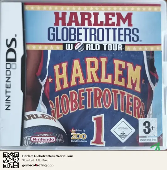 Harlem Globetrotters: World Tour Nintendo DS, PAL box front
