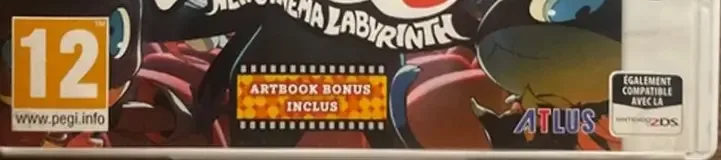 Persona Q2: New Cinema Labyrinth, the USK square on its front