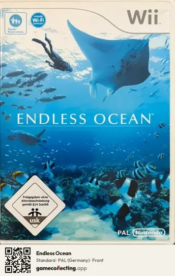 Endless Ocean Nintendo Wii, Germany box front