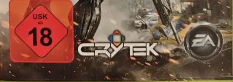 Crysis 2, the USK square on its front