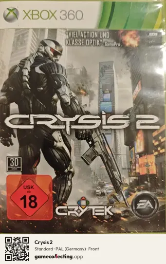 Crysis 2 Xbox 360, Germany box front