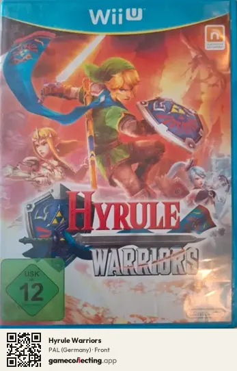Hyrule Warriors Nintendo Wii U, Germany box front