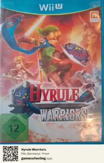 Hyrule Warriors Nintendo Wii U, Germany box front