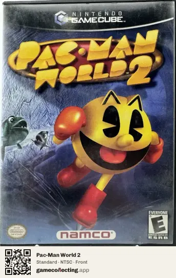 Pac-Man World 2 Nintendo GameCube, NTSC box front