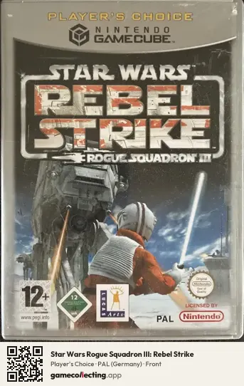 Star Wars Rogue Squadron III: Rebel Strike Nintendo GameCube, Germany box front