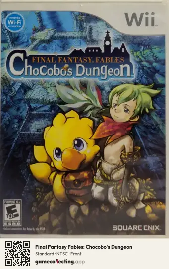 Final Fantasy Fables: Chocobo's Dungeon Nintendo Wii, NTSC box front