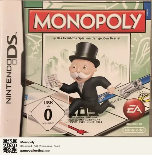 Monopoly Nintendo DS, Germany box front