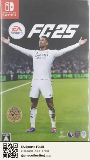 EA Sports FC 25 Nintendo Switch, Asia box front