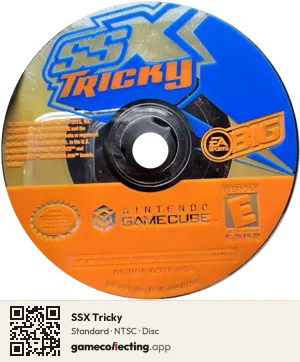 SSX Tricky Nintendo GameCube, NTSC disc