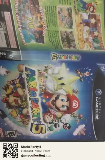 Mario Party 5 Nintendo GameCube, NTSC box front