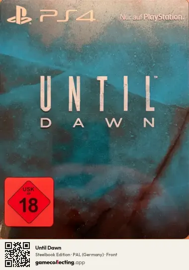 Until Dawn PlayStation 4, Germany box front