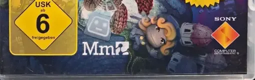 LittleBigPlanet 2, the USK square on its front