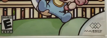 Babysitting Mama, the ESRB box on its front