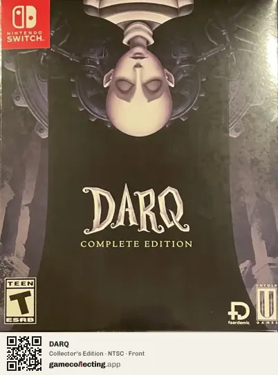 DARQ Nintendo Switch, NTSC box front
