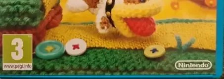 Yoshi's Woolly World, the PEGI square on its front
