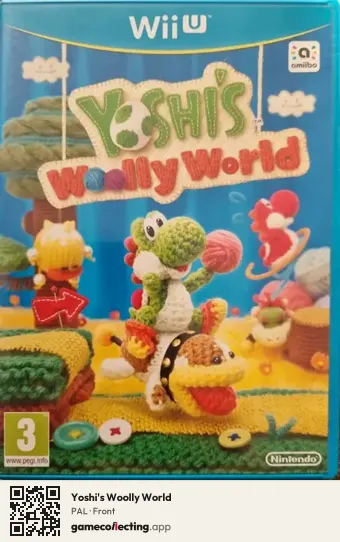 Yoshi's Woolly World Nintendo Wii U, PAL box front