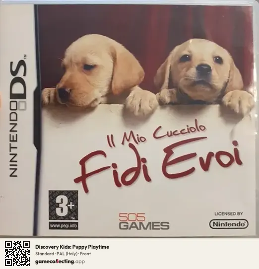 Discovery Kids: Puppy Playtime Nintendo DS, Italy box front