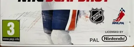 NHL Slapshot, the PEGI square on its front