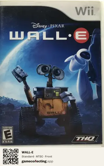 WALL-E Nintendo Wii, NTSC box front