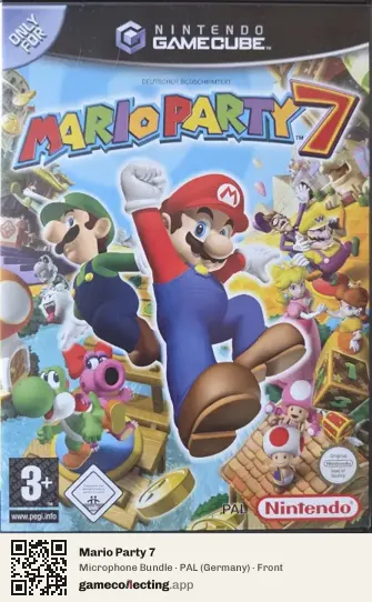 Mario Party 7 Nintendo GameCube, Germany box front