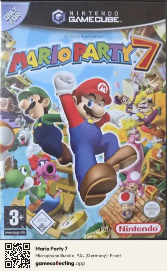 Mario Party 7 Nintendo GameCube, Germany box front
