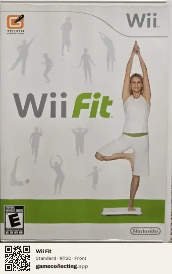 Wii Fit Nintendo Wii, NTSC box front