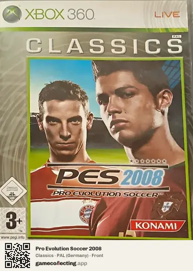 Pro Evolution Soccer 2008 Xbox 360, Germany box front