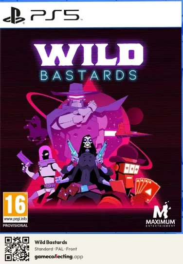 Wild Bastards PlayStation 5, PAL box front
