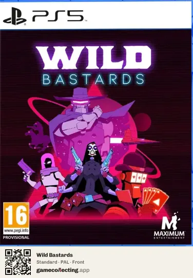 Wild Bastards PlayStation 5, PAL box front