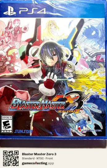 Blaster Master Zero 3 PlayStation 4, NTSC box front