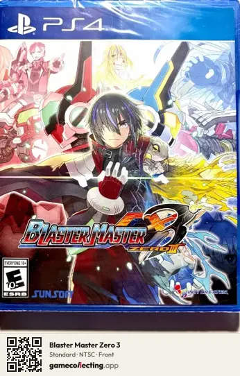 Blaster Master Zero 3 PlayStation 4, NTSC box front