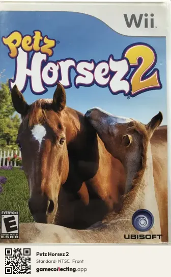 Petz Horsez 2 Nintendo Wii, NTSC box front
