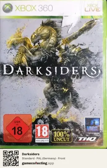 Darksiders Xbox 360, Germany box front