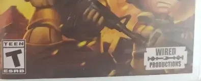 Tiny Troopers: Joint Ops XL, the ESRB box on its front