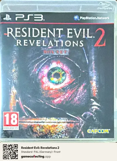 Resident Evil: Revelations 2 PlayStation 3, Germany box front