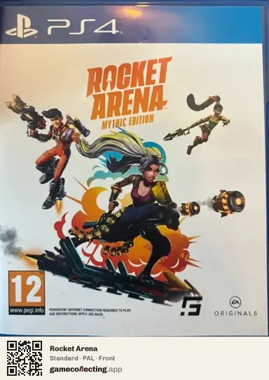 Rocket Arena PlayStation 4, PAL box front