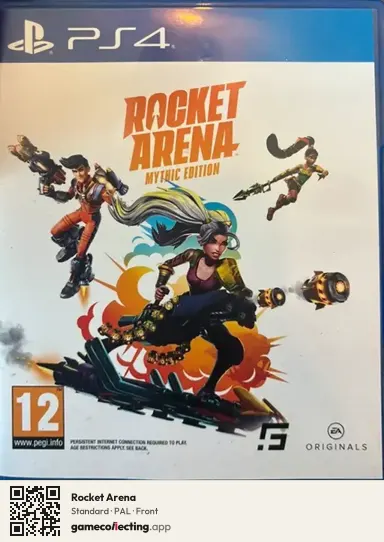 Rocket Arena PlayStation 4, PAL box front