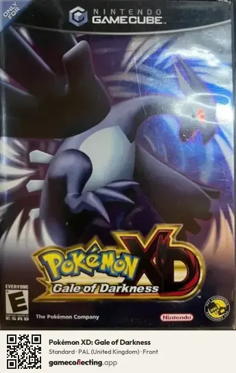 Pokémon XD: Gale of Darkness Nintendo GameCube, United Kingdom box front