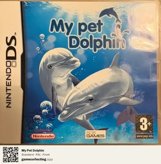 My Pet Dolphin Nintendo DS, PAL box front