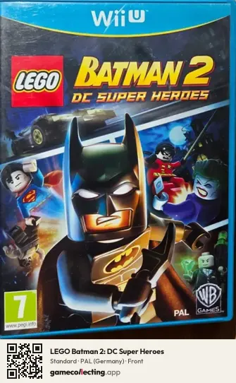 LEGO Batman 2: DC Super Heroes Nintendo Wii U, Germany box front