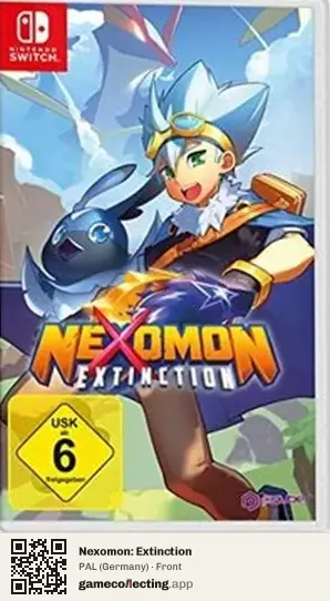 Nexomon: Extinction Nintendo Switch, Germany box front