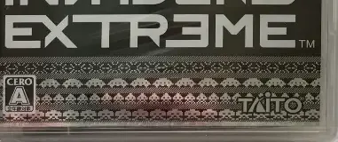 Space Invaders Extreme, the CERO letter on its front