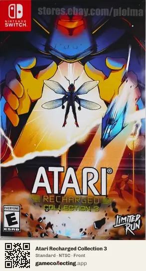 Atari Recharged Collection 3 Nintendo Switch, NTSC box front