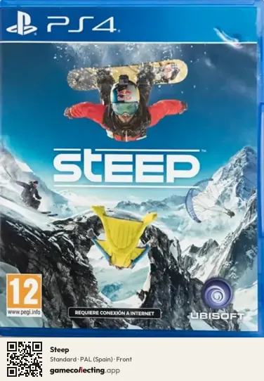 Steep PlayStation 4, Spain box front