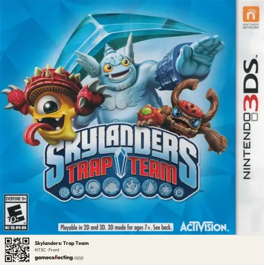 Skylanders: Trap Team Nintendo 3DS, NTSC box front