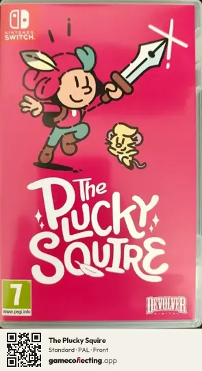 The Plucky Squire Nintendo Switch, PAL box front