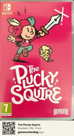 The Plucky Squire Nintendo Switch, PAL box front