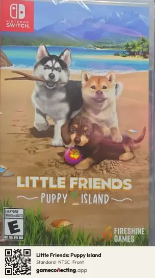 Little Friends: Puppy Island Nintendo Switch, NTSC box front