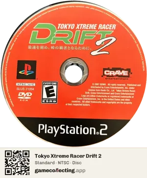 Tokyo Xtreme Racer Drift 2 PlayStation 2, NTSC disc